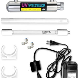 Σύστημα υπεριώδης ακτινοβολίας (UV) 1/4″ - 136,4L/h - 6W - 220V